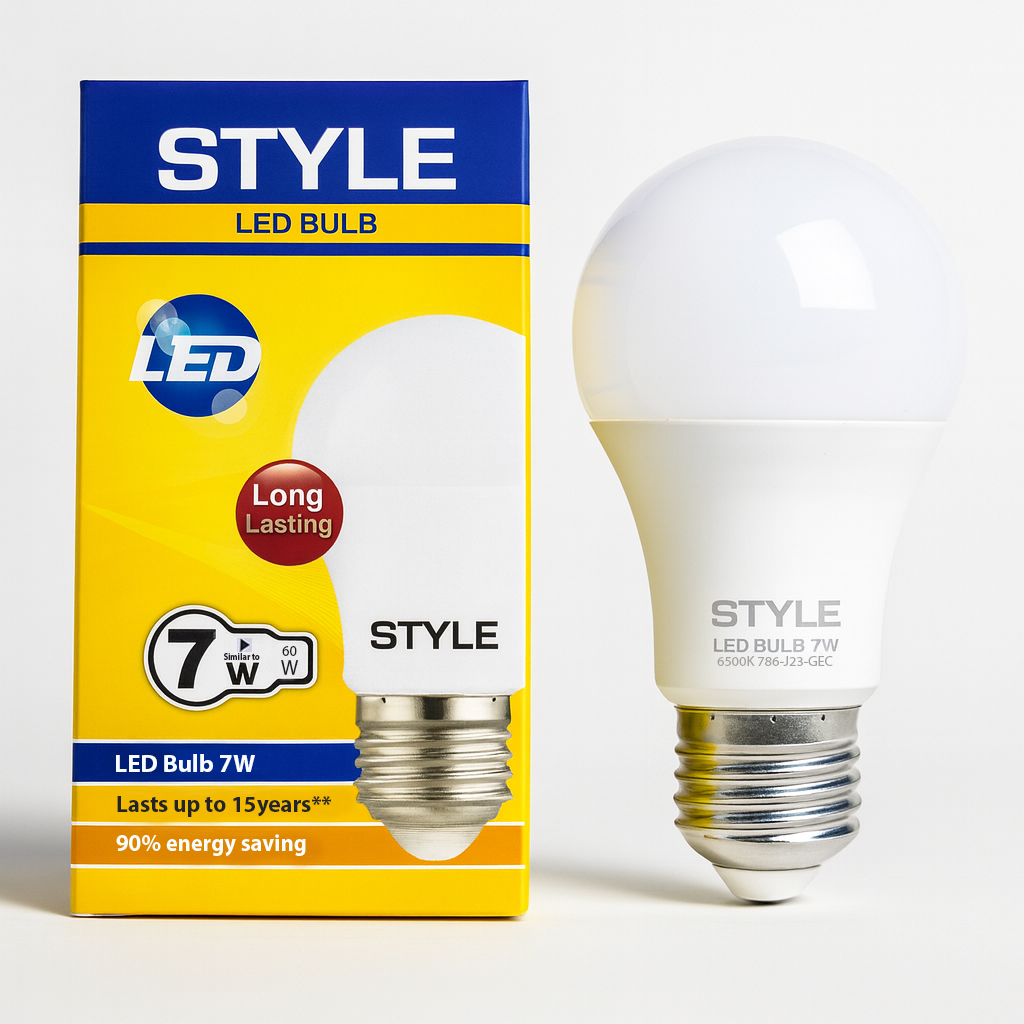 Style Electrical LED Bulb 7W — energy-saving compact LED bulb